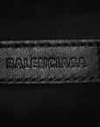 Metallic Agneau Arena Le Cagole Shoulder Bag XS Dark Bronze
