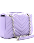 Lambskin Matelasse Small GG Marmont Shoulder Bag Lapis