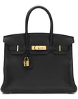 Togo Birkin 30 Black