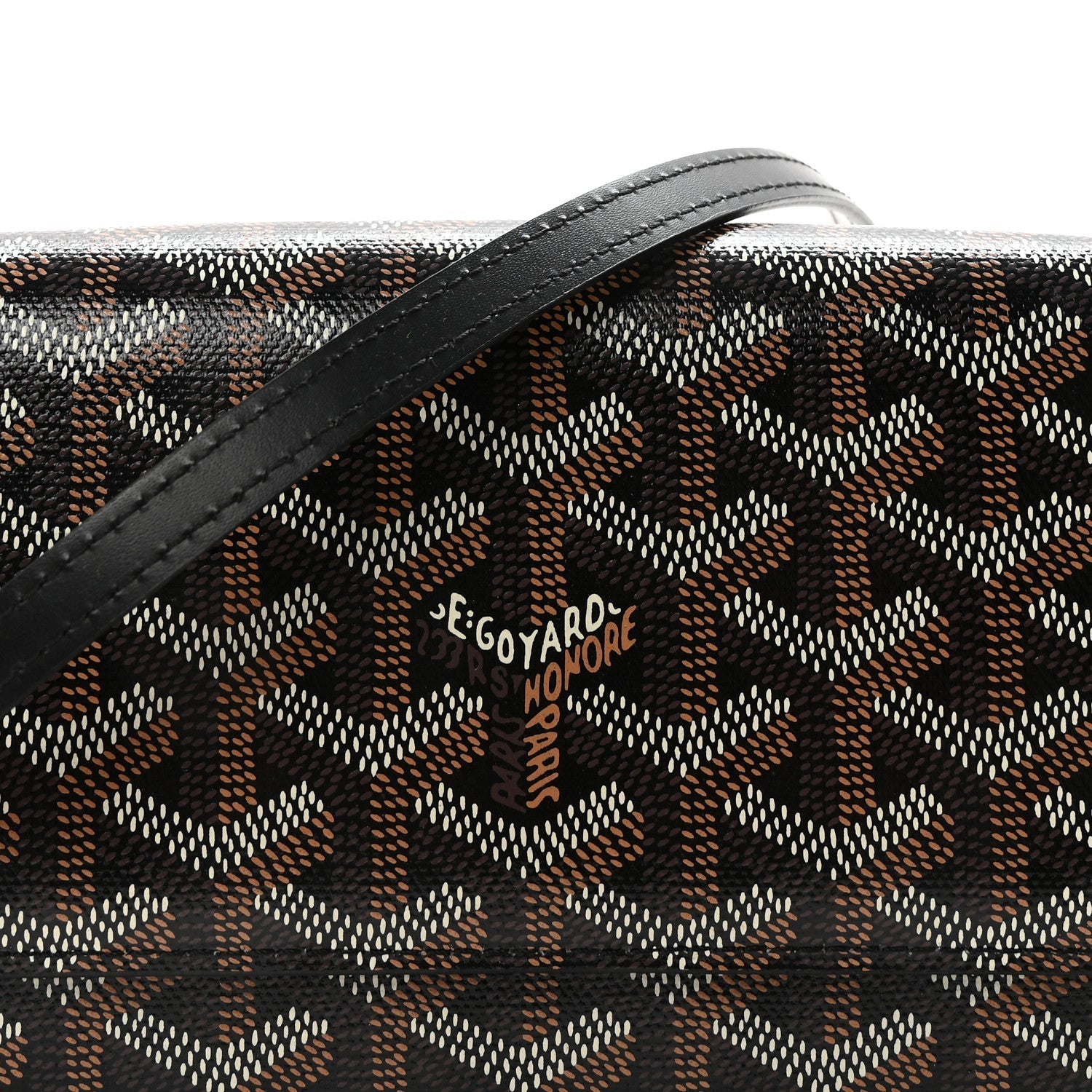 Goyardine Varenne Continental Wallet Black
