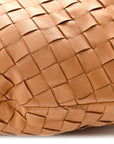 Nappa Intrecciato Small Jodie Caramel