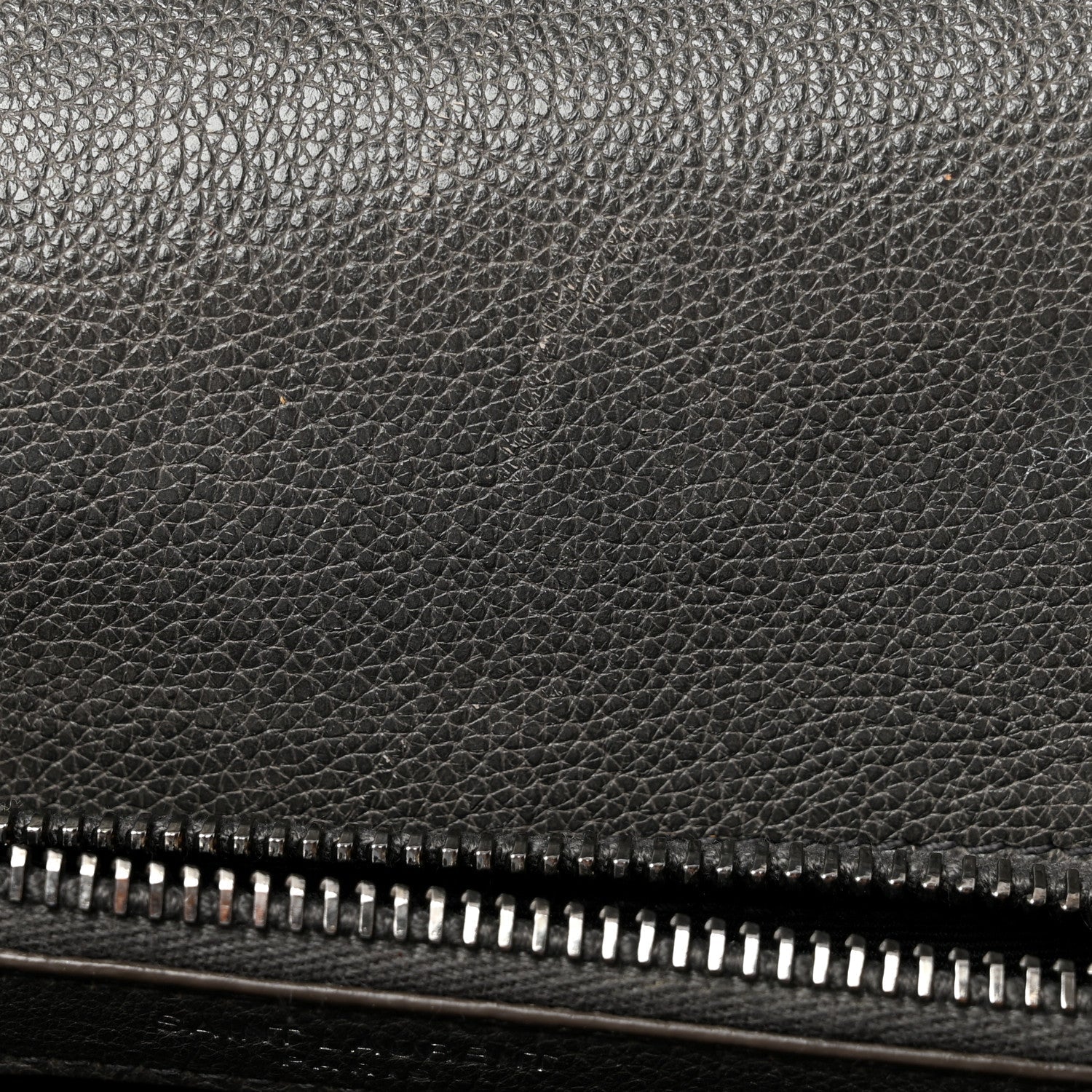 Sheepskin Matelasse Chevron Monogram Medium College Bag Asphalt
