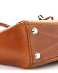 Vegetable Tanned Lambskin Mini Bel Air Carry All Bag Tan Cowboy