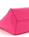 Grained Calfskin Mini The Sack Bag Hot Pink