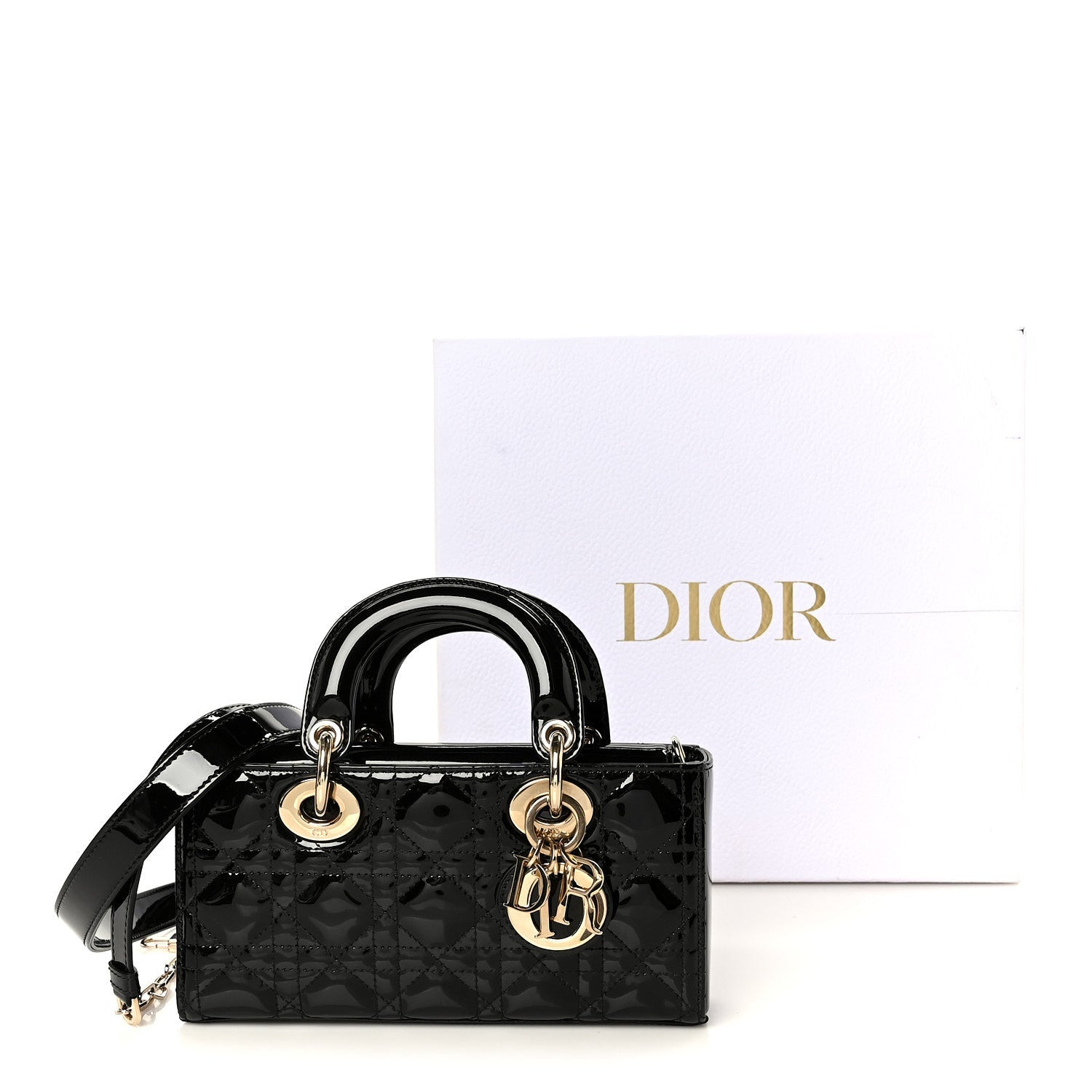 Patent Cannage Small Lady D-Joy Black