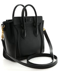 Smooth Calfskin Nano Luggage Black