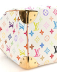 Monogram Multicolor Speedy 30 White