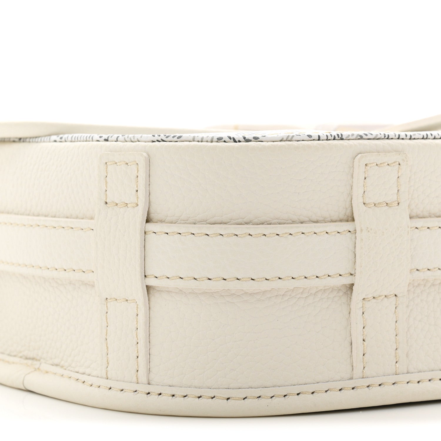Goyardine Belvedere II PM Messenger Bag White