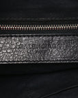 Agneau Classic Silver Hardware Weekender Black