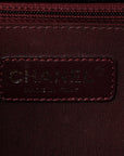Calfskin Caviar Suede Chevron New Medium Boy Flap Black