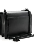 Calfskin Medium Monogram Monochrome Sunset  Black