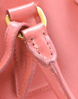 Saffiano Vernice Galleria Shopping Tote Begonia