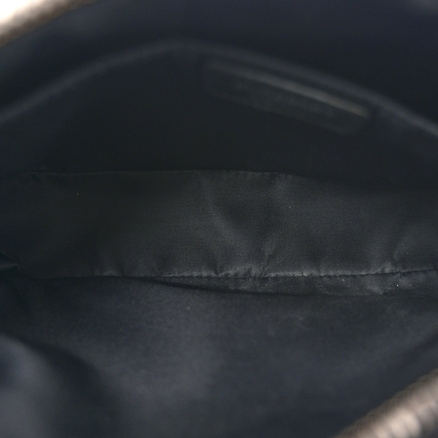 Grained Calfskin Small Camera Bag Black