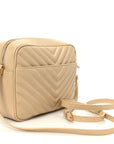 Calfskin Matelasse Monogram Lou Camera Bag Avorio