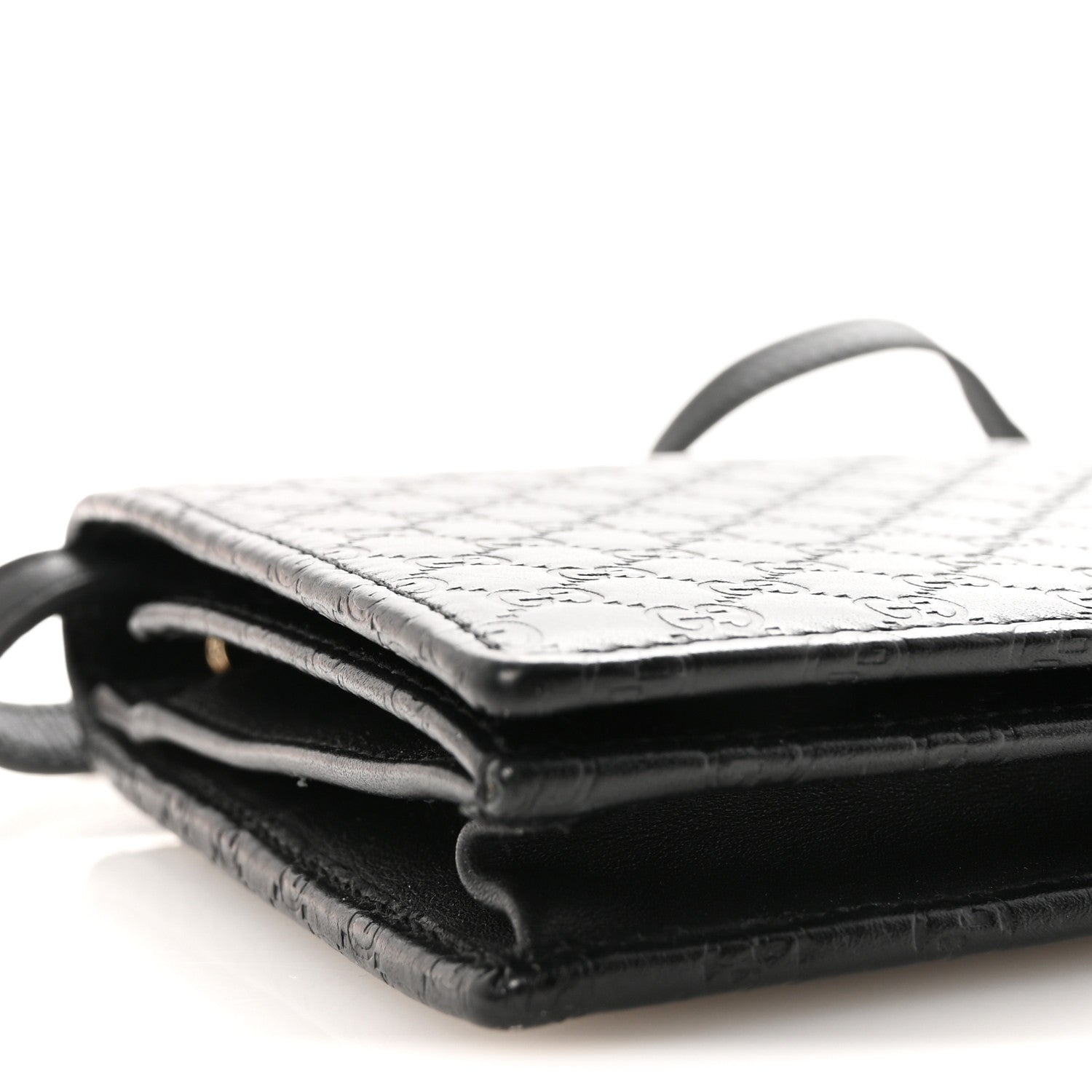 MicroGCCIssima Crossbody Wallet Black