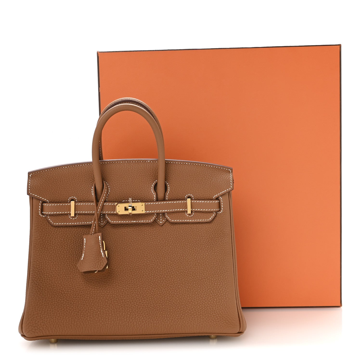 Togo Birkin 25 Gold