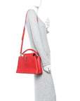 Taurillon Capucines PM Rubis