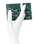 Goyardine Saint Sulpice Card Holder Green