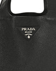 Vitello Daino Soft Large Dynamique Tote Black