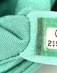 Glazed Calfskin Medium Boy Flap Green