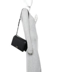Lambskin Quilted New Medium Boy Flap Black
