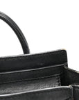 Smooth Calfskin Nano Luggage Black