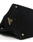 Canapa Logo Tote Black