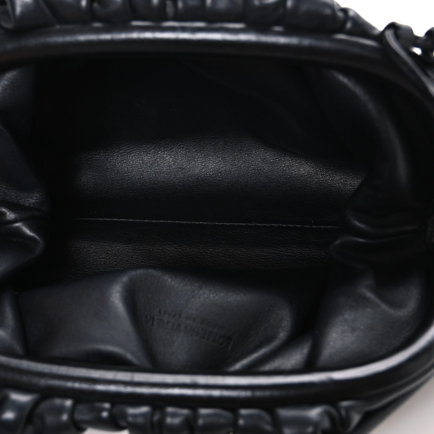 Butter Calfskin The Mini Pouch Black