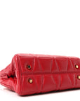 Nappa Trapuntata Small Medusa '95 Tote Bag Lipstick Red