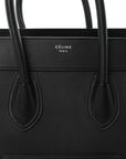 Smooth Calfskin Mini Luggage Black