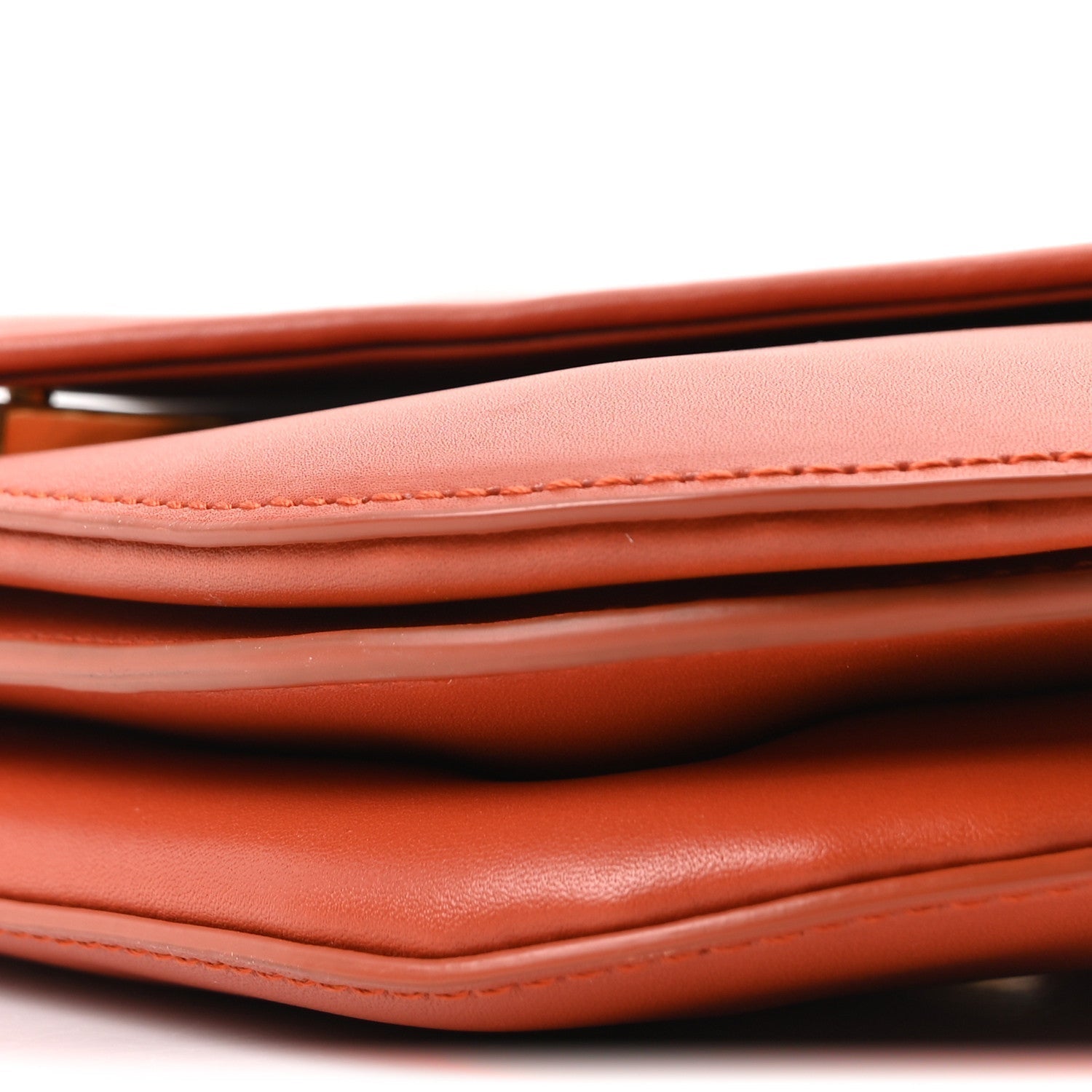 Calfskin Mount Envelope Bag Maple