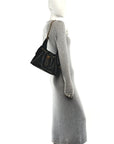 Caviar Quilted Small CHNL 25 Handbag Black
