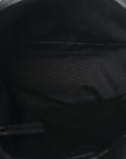 Lambskin Quilted Medium Loulou Puffer Monogram Chain Satchel Black