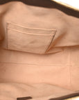 GG Supreme Monogram Web Medium Ophidia Tote Bag Brown