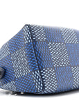 Damier Heritage Speedy Bandouliere 25 Blue