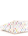 LV X TM Monogram Multicolor Neverfull MM White
