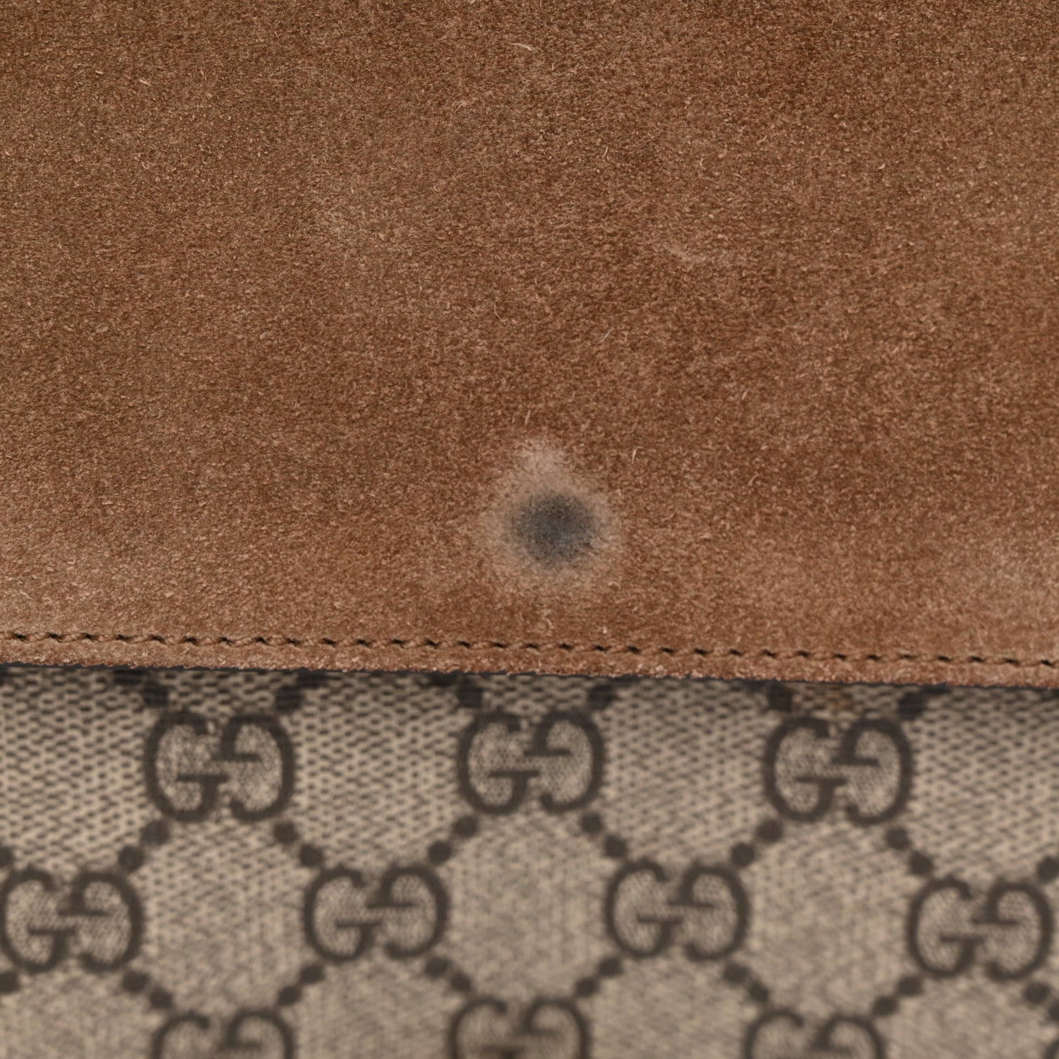 GG Supreme Monogram Small Dionysus Shoulder Bag Taupe