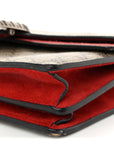 GG Supreme Monogram Small Dionysus Shoulder Bag Red
