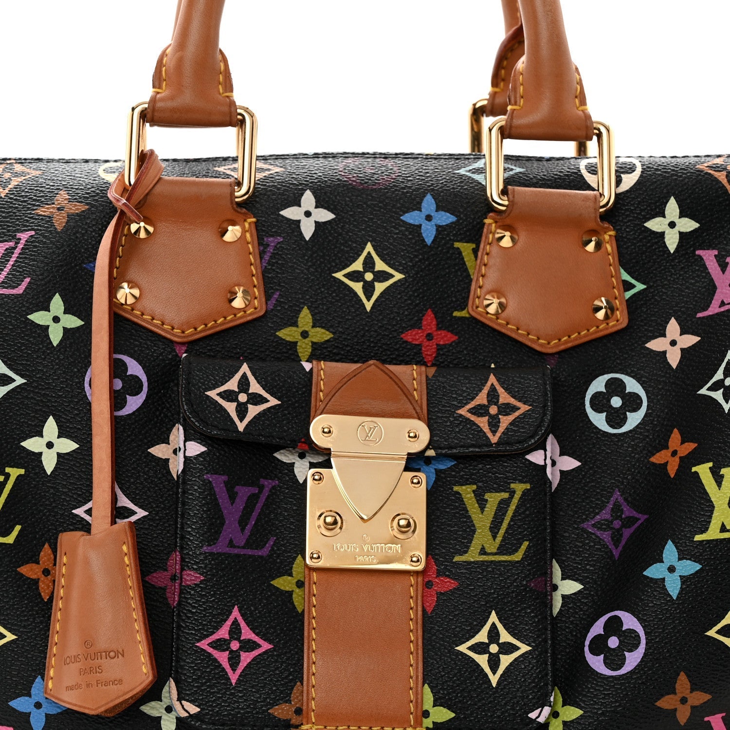 Monogram Multicolor Speedy 30 Black