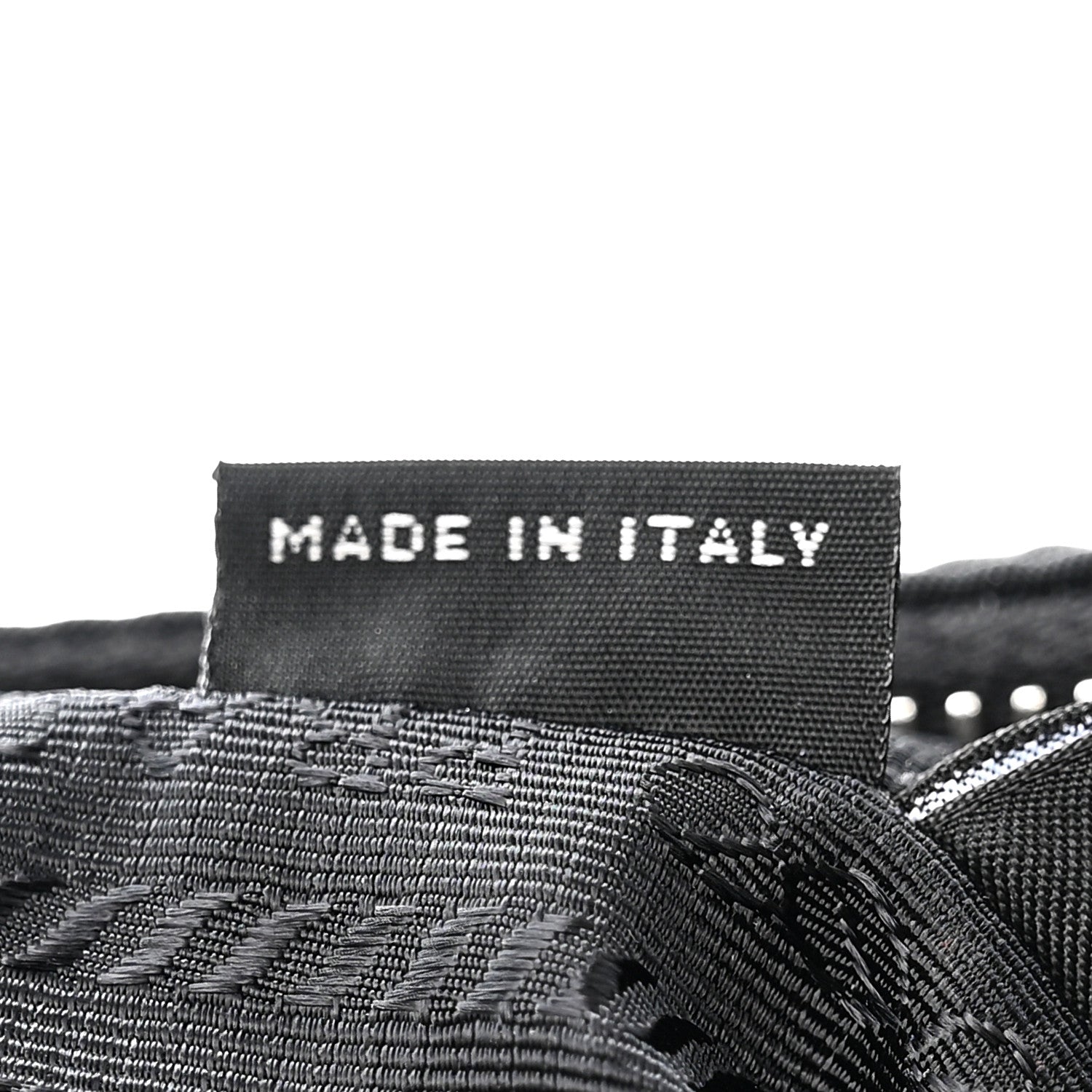 Tessuto Nylon Saffiano Mini Re-Edition 2005 Bag Black