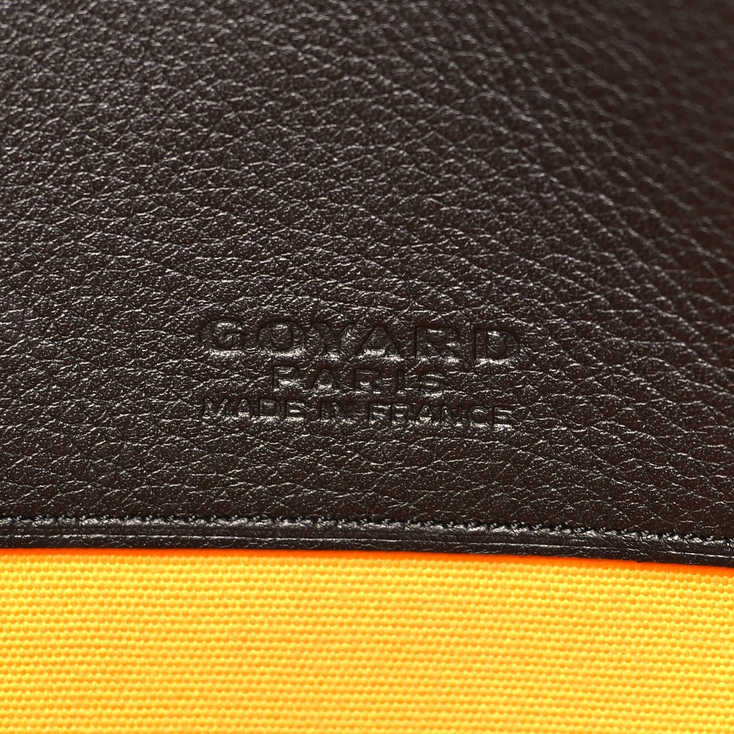 Goyardine Senat Pochette MM Black