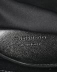 Lambskin Chevron Quilted Large LouLou Black