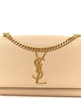 Grain De Poudre Medium Monogram Kate Satchel Nude Powder
