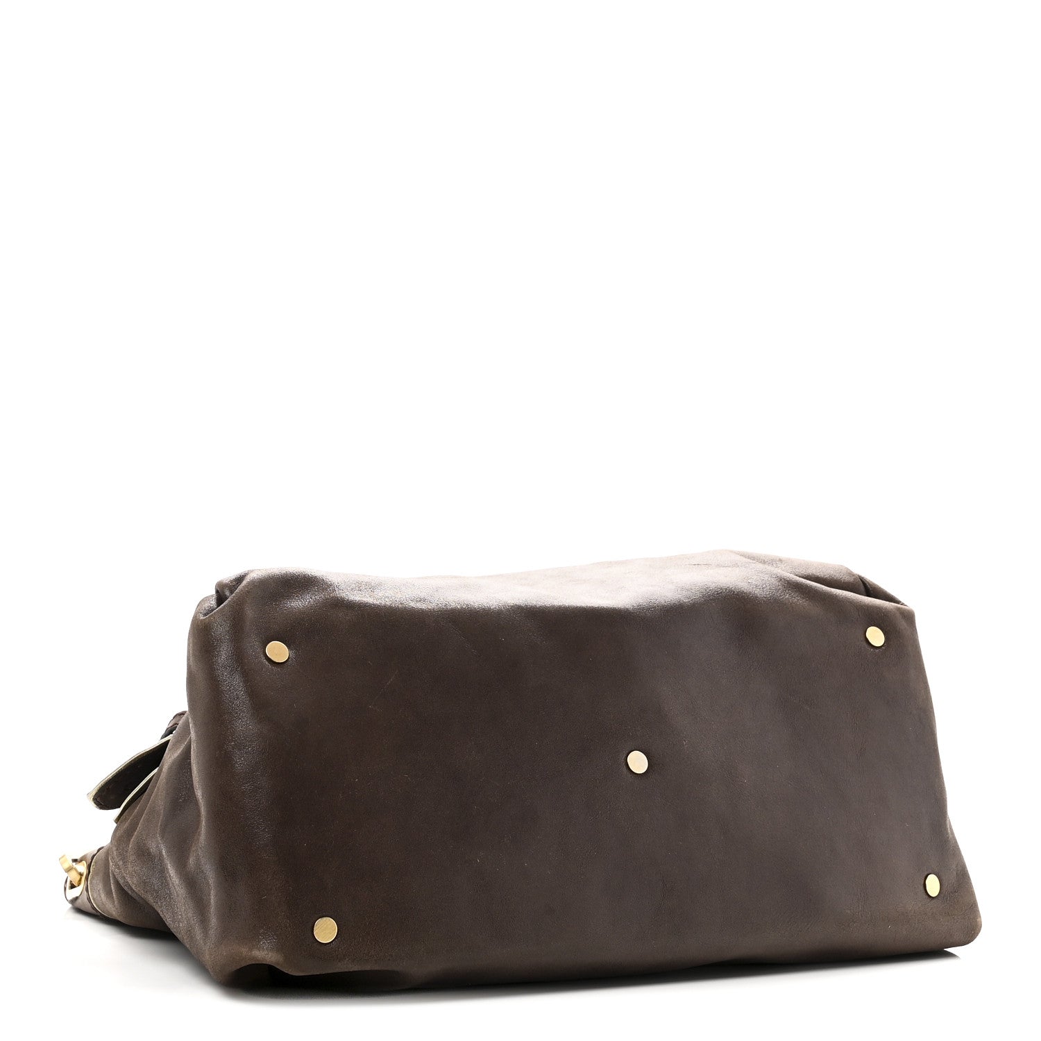 Calfskin Tulita Brown Gold