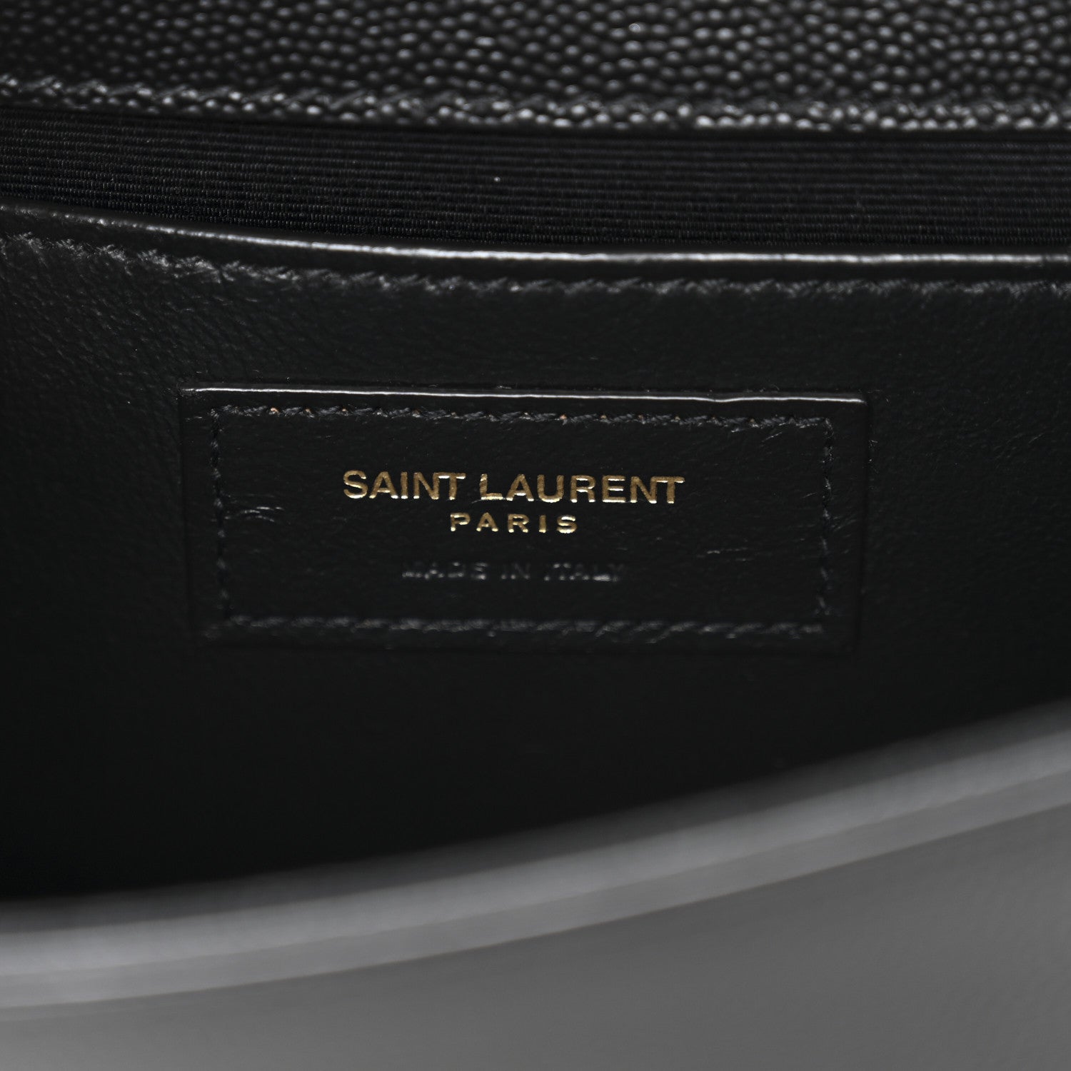 Grain De Poudre Small Classic Monogram Kate Satchel Black