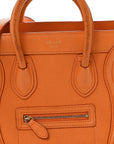 Goatskin Nano Luggage Orange