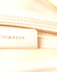 Calfskin Macrocannage Groove 20 Bag Dusty Ivory