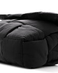 Nylon Intrecciato Padded Tech Cassette Bag Black