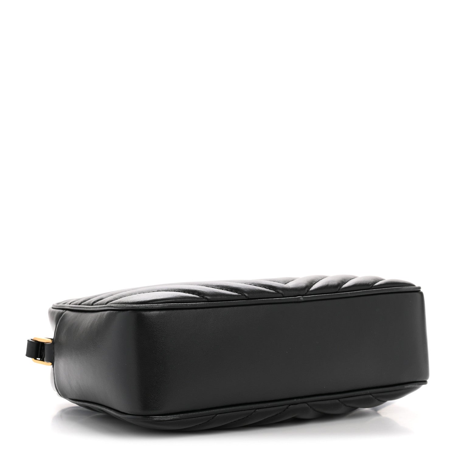Calfskin Matelasse Monogram Lou Camera Bag Black