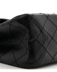 Aged Calfskin Quilted 2.55 Reissue 225 Flap Black